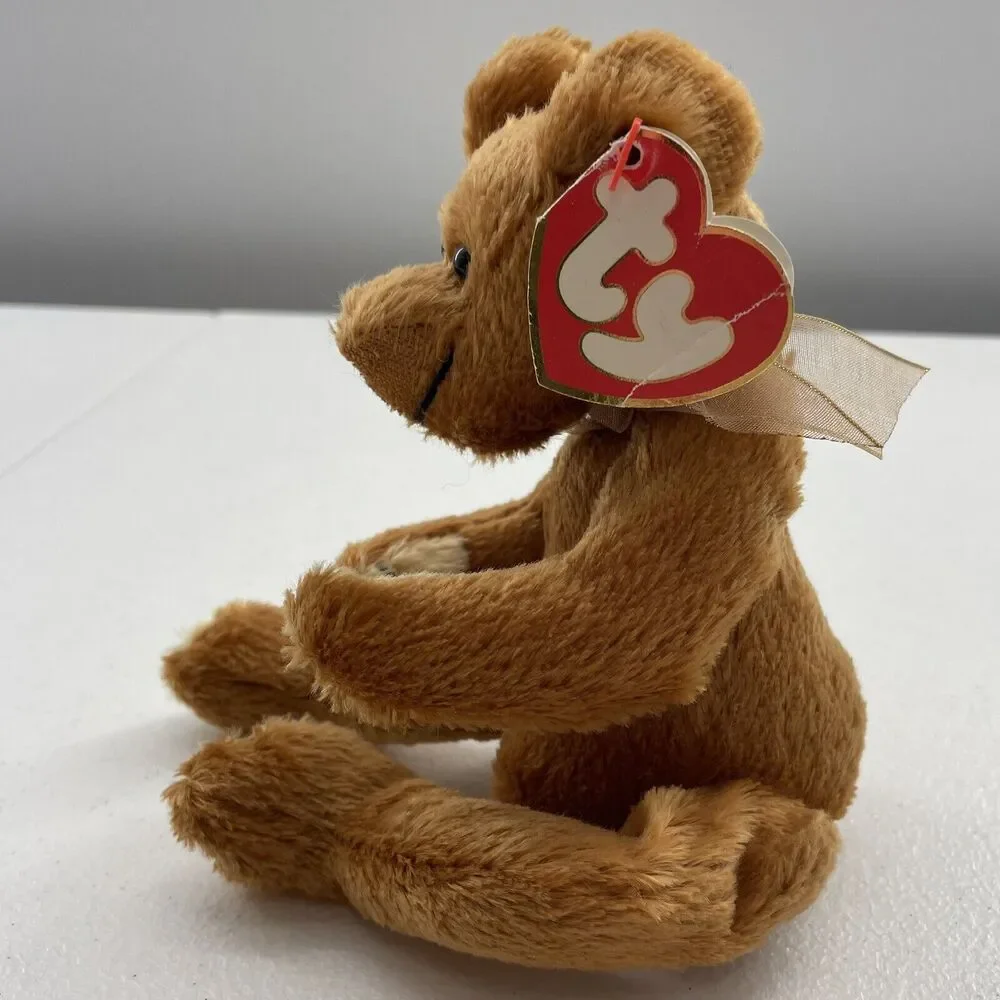 Ty Beanie Babies Carson Bear The Attic Treasures Soft Plush Stuffed 1993 Retired